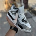 کتانی ایر جردن ۴ (Air Jordan 4) مدل تمام سفید|سایز41_44 - Image 2
