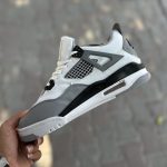 کتانی ایر جردن ۴ (Air Jordan 4) مدل تمام سفید|سایز41_44 - Image 3
