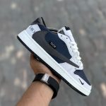 کتانی ترویس اسکات (Travis Scott) x دیور (Dior) مدل سرمه‌ای|سایز۳۷_۴۴