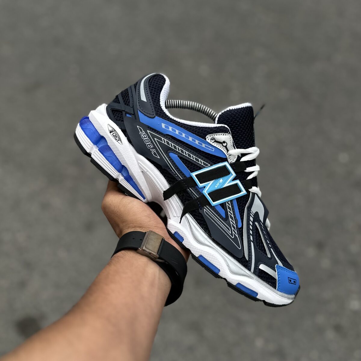 IMG_2048-1200x1200 کتانی نیوبالنس (New Balance) مدل 1906 رنگ سرمهای آبی|سایز41_44 - Image 1