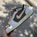 کتانی ترویس اسکات (Travis Scott) مدل موکا (Mocha)|سایز۳۷_۴۰ - Image 2