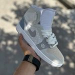 کتانی ایر جردن ۱ گوچی (Air Jordan 1 x Gucci) مدل پاریس ساقدار|سایز۳۷_۴۰ - Image 3