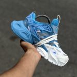 کتانی آدیداس مدل دیلاکس رویال (Adidas Deluxe Royal) ترکیب رنگ آبی و سفید|سایز41_44