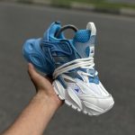 کتانی آدیداس مدل دیلاکس رویال (Adidas Deluxe Royal) ترکیب رنگ آبی و سفید|سایز41_44 - Image 3