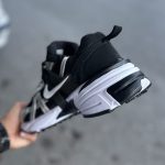 کتانی نایکی V2K Run مدل اسپرت ترکیب رنگ مشکی و نقره‌ای|سایز41_44 - Image 4