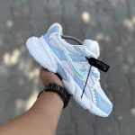 کتانی نایکی وومرو ۵ (Nike Vomero 5) ترکیب رنگ سفید و آبی|سایز41_44