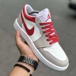 کتانی ایر جردن ۱ لو (Air Jordan 1 Low) ترکیب رنگ سفید و قرمز|سایز ۴۱_۴۴ - Image 3