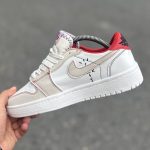 کتانی نایکی تراویس اسکات (Travis Scott) مدل Low رنگ قرمز و فانتوم|سایز۳۷_۴۰ - Image 6
