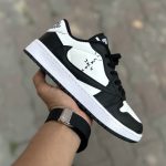 کتانی ایر جردن ۱ (Air Jordan 1) همکاری تراویس اسکات مدل پاندا|سایز37_40