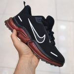 کتانی نایک (Nike) ایر زوم مدل کپسول‌دار مشکی زیره جگری|سایز41_44