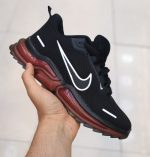کتانی نایک (Nike) ایر زوم مدل کپسول‌دار مشکی زیره جگری|سایز41_44