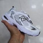 کتانی نیوبالانس (New Balance) مدل ۷۲۵ (725) رنگ سفید خط مشکی|سایز41_44