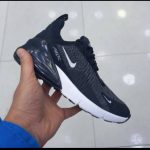 کتانی نایک (Nike) مدل ایر ۲۷۰ (Air 270) رنگ ذغالی سفید|سایز37_40