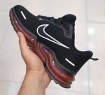 کتانی نایک (Nike) ایر زوم مدل کپسول‌دار مشکی زیره جگری|سایز41_44 - Image 2