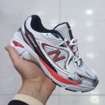 کتانی نیوبالانس (New Balance) مدل ۱۰۶۴ (1064) رنگ سفید خط قرمز|سایز37_40