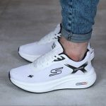 کتونی مردانه اسکیچرز (Skechers) سفید و مشکی|سایز41_44 - Image 6