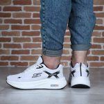 کتونی مردانه اسکیچرز (Skechers) سفید و مشکی|سایز41_44 - Image 4