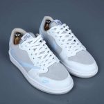 کتونی مردانه نایک ایر (Nike Air) سفید، طوسی و آبی - سایز ۴۲ تا ۴۴