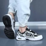 کتونی مردانه نیوبالانس 530 - مشکی و سفید|سایز41_44 - Image 4