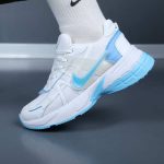 کتونی اسپرت زنانه نایک (Nike) V2K – سفید و آبی|سایز37_40 - Image 5