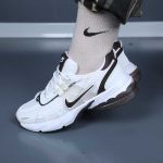 کتونی زنانه نایک (Nike) V2K - سفید و قهوه‌ای|سایز37_40 - Image 3