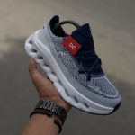 کتانی دخترانه آن رانینگ (On Running) مدل QC سفید سرمه‌ای|سایز37_40 - Image 3